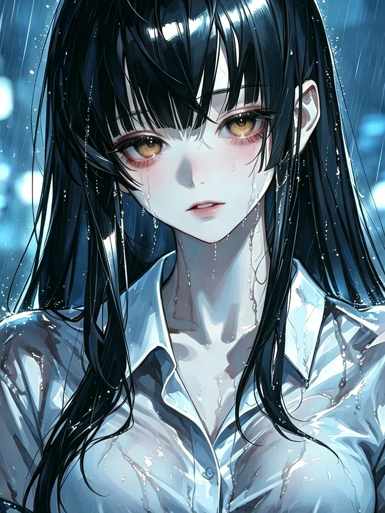 深夜雨天少女 封面